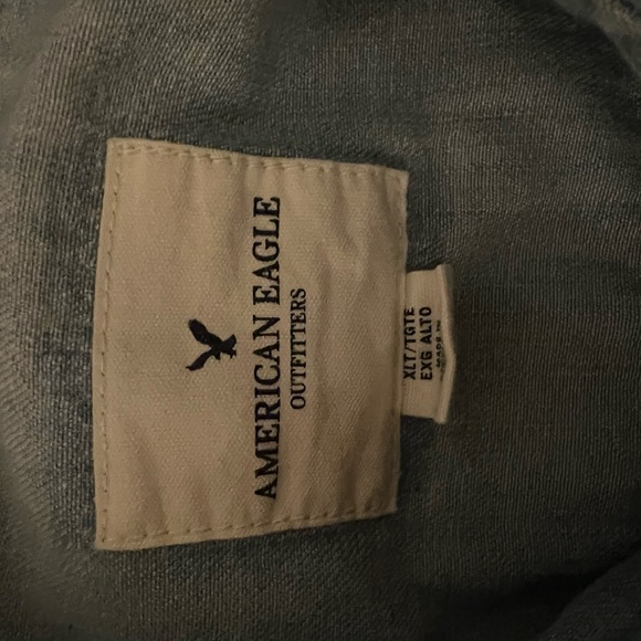 American Eagle Outfitters Blue Denim Shirt - Picture 3 of 3